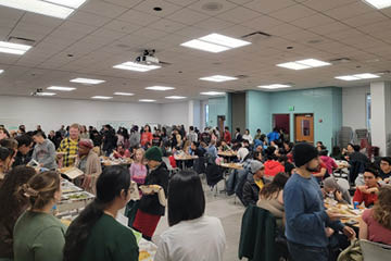 Hundreds of students gather for Unity Dinner