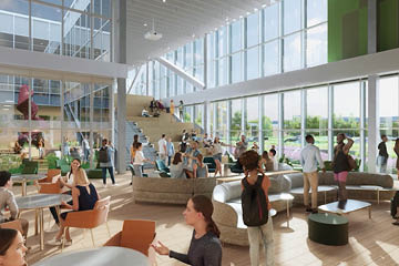 Rendering for the MSYU Multicultural Center